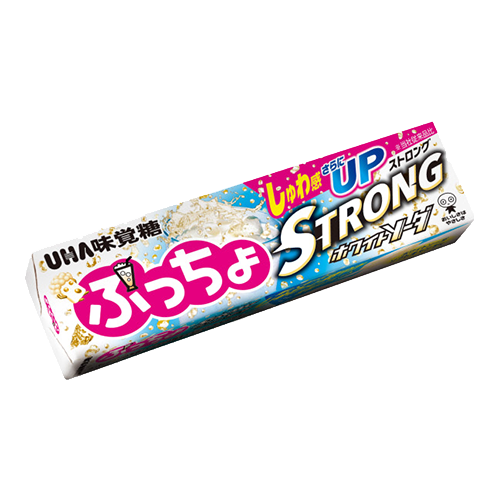 UHA味覚糖 ぷっちょST ホワイトソーダ×１０　2024/10/31～11/30