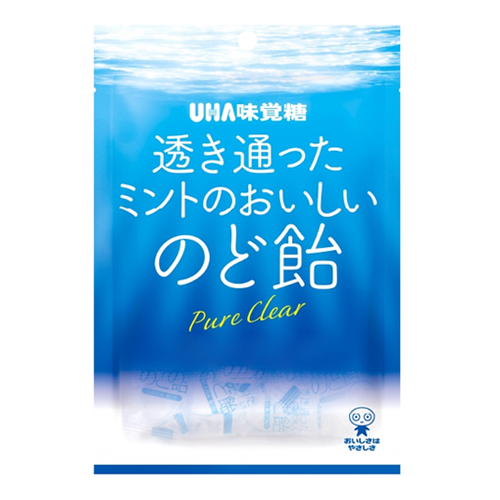 UHA味覚糖 ミントのおいしいのど小袋×10袋（24年12月31日）